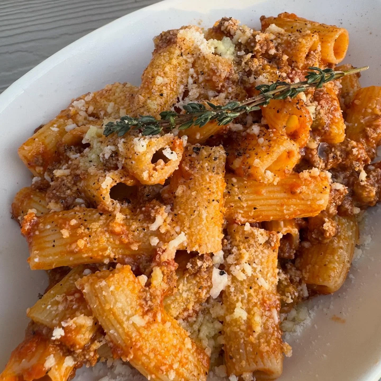 BEEF AND PORK BOLOGNESE