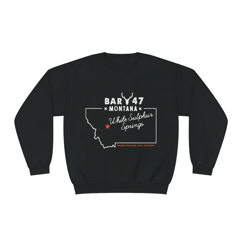 TBPR×KILLER-BONG BAININ CREW SWEAT Bar 47 Montana Crewneck Sweatshirt — Bar 47