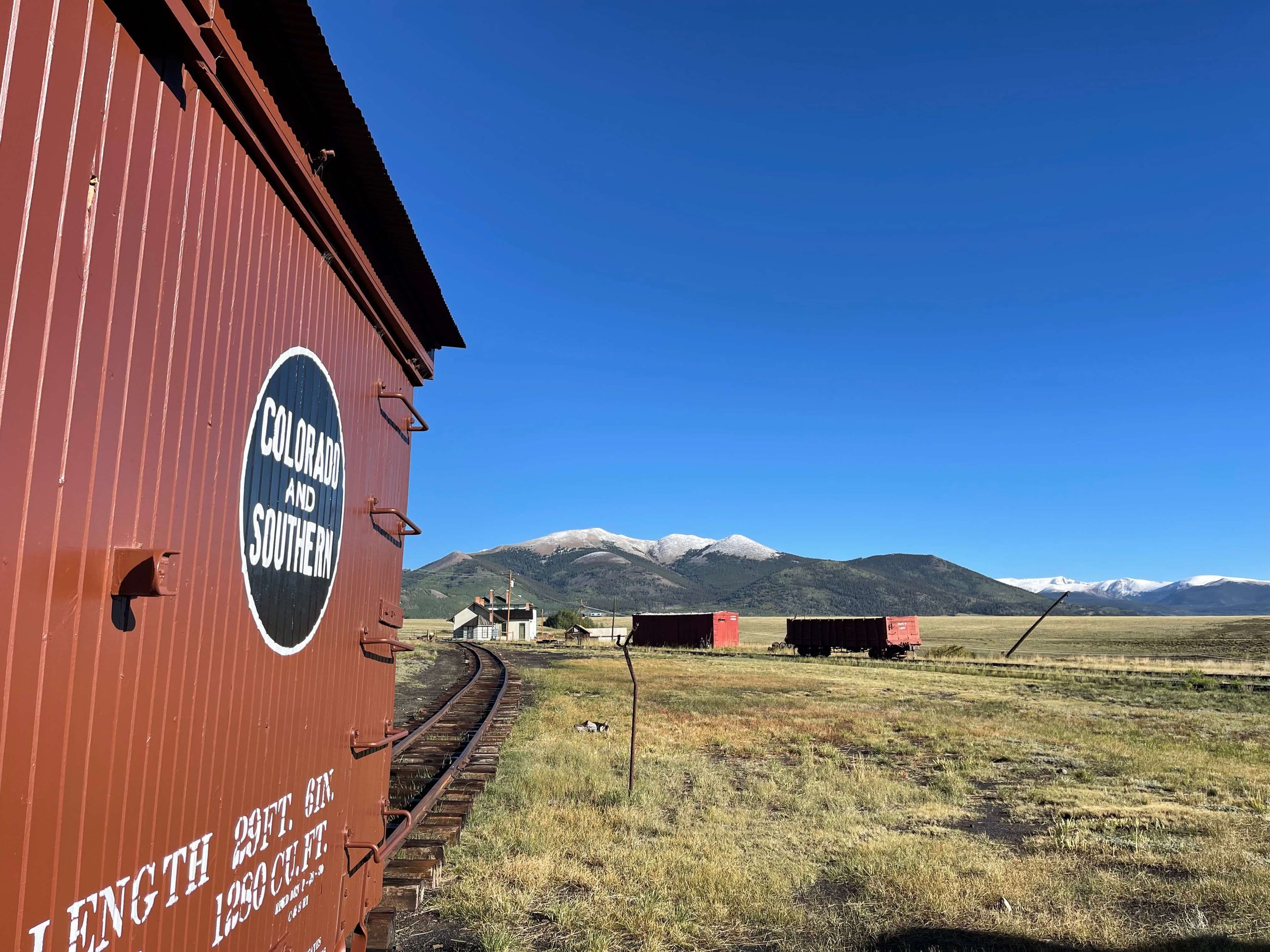  South Park vistas with snow capped mountains make Como a special place.  