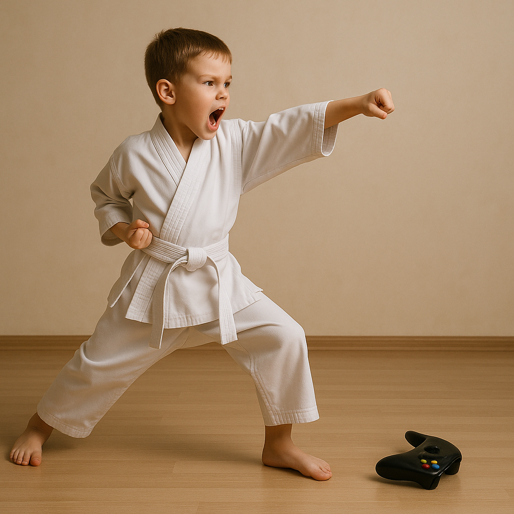 Karate in the Summer: Keep your kids Active, Focused & Off Screens.