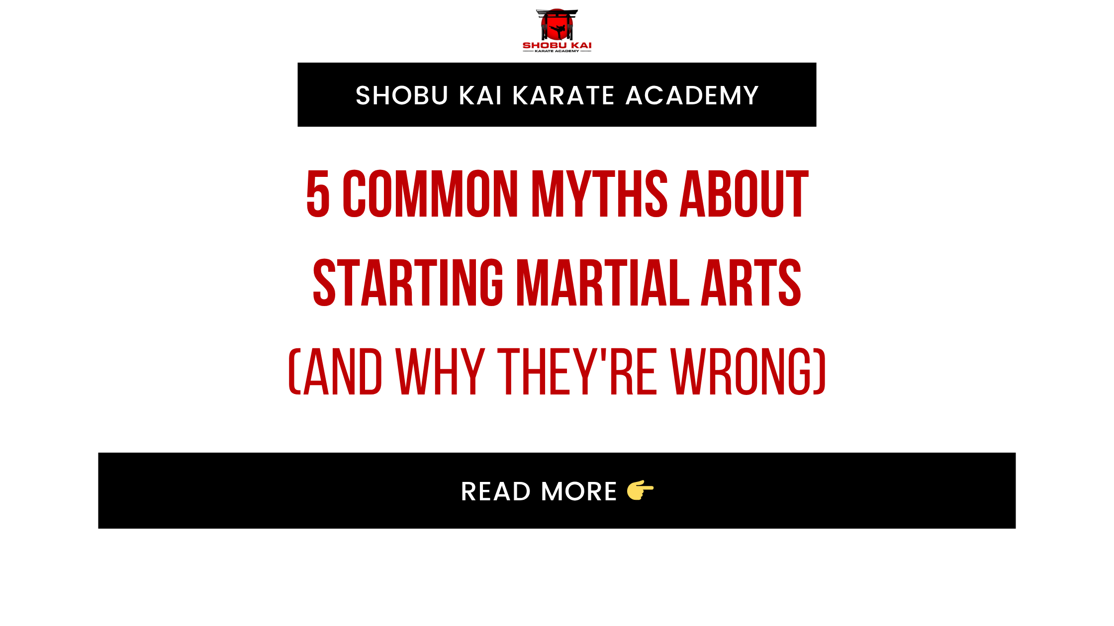 5 Common Myths About Starting Martial Arts (And Why They're Wrong).