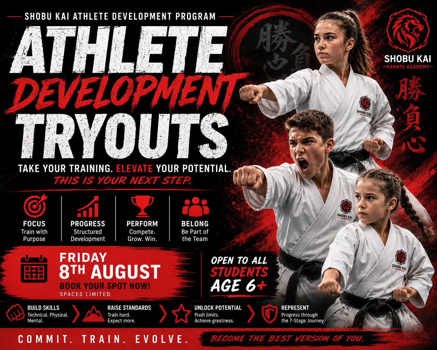 Shobu Kai | Athlete Development Program Tryouts