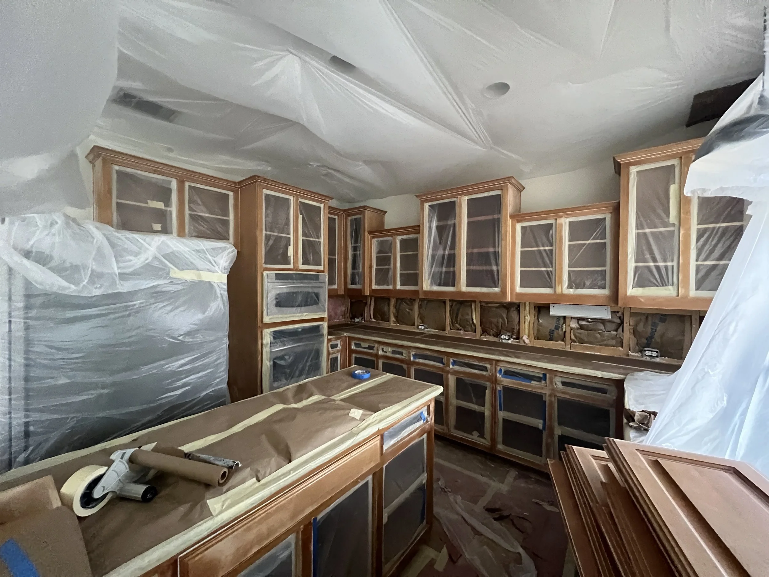 Cabinet painting Construction House of Hammers LLC Hugo Reyes-Ortiz