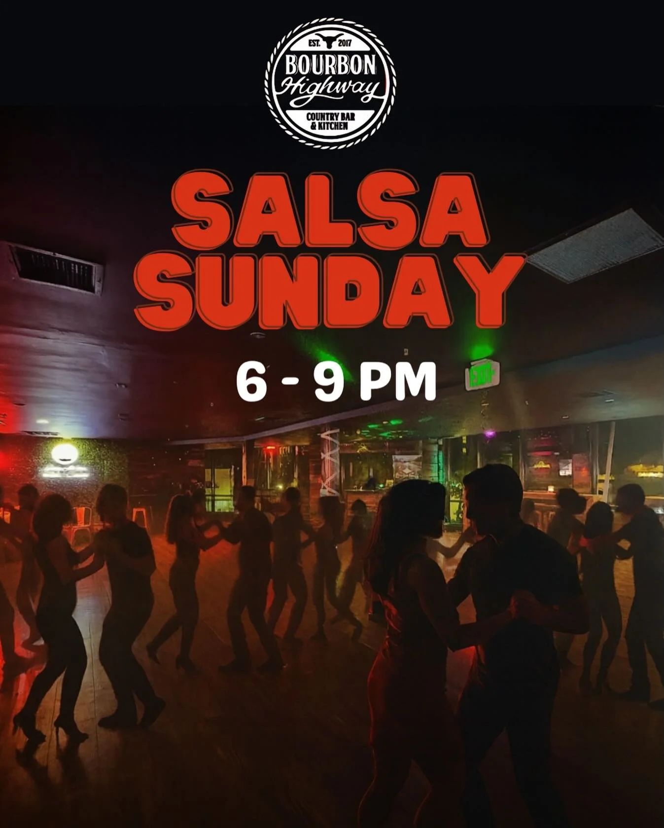 Sundays are for Salsa Dancing 💃
Join us this Sunday from 6-9PM for salsa and bachata lessons and dancing with @johnnyandceli 

See you on the dance floor! (21+ only)
📍 Bourbon Highway (upstairs)

#bourbonhighway #walnutcreek #downtownwalnutcreek #s