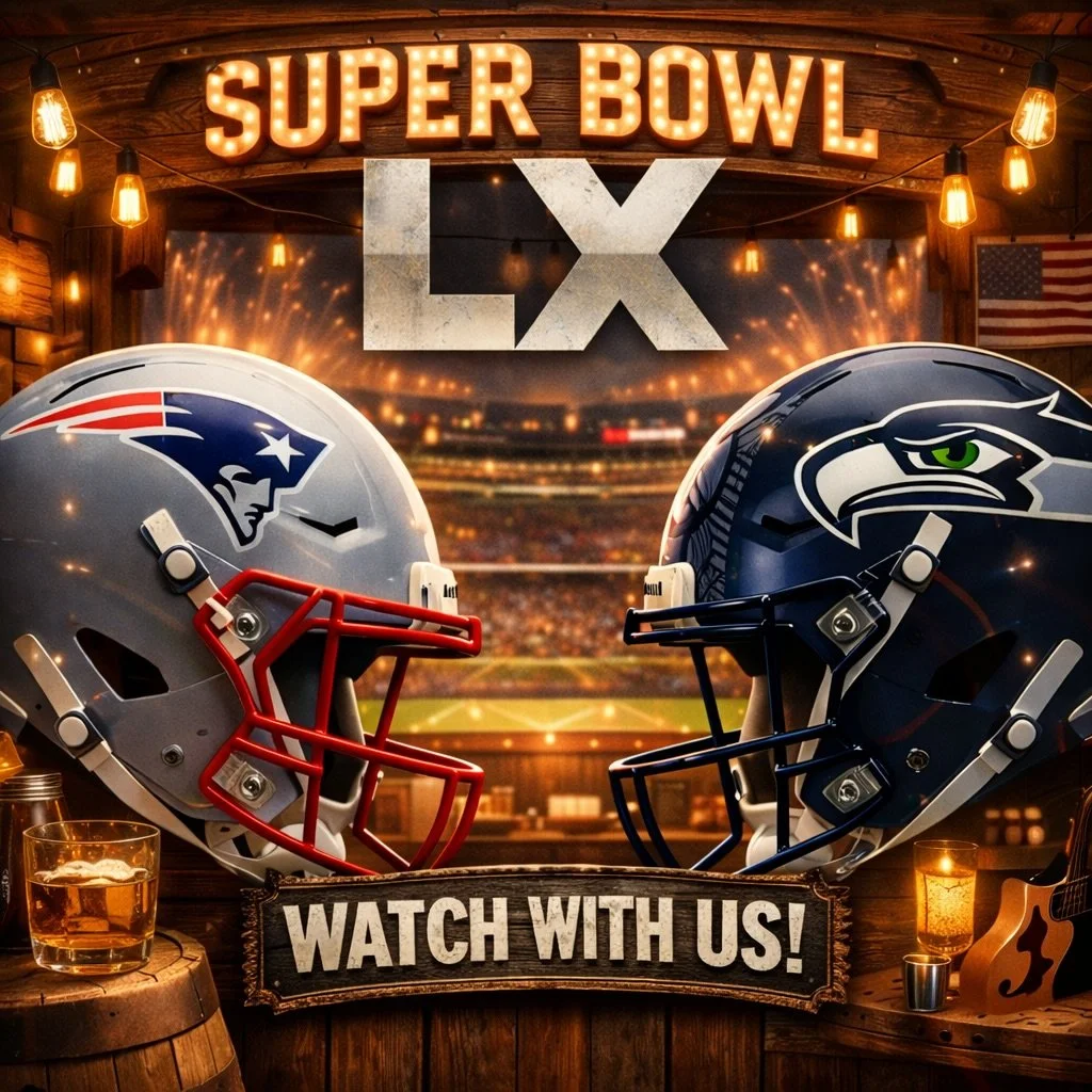 The Super Bowl is Almost Here! 🏈

Come watch the game on Super Bowl Sunday at Bourbon Highway. Enjoy your favorite Mexican dishes and cheer for your team. Have a shot of tequila or whiskey while you&rsquo;re at it. 

#superbowlbar #countrybar #sport