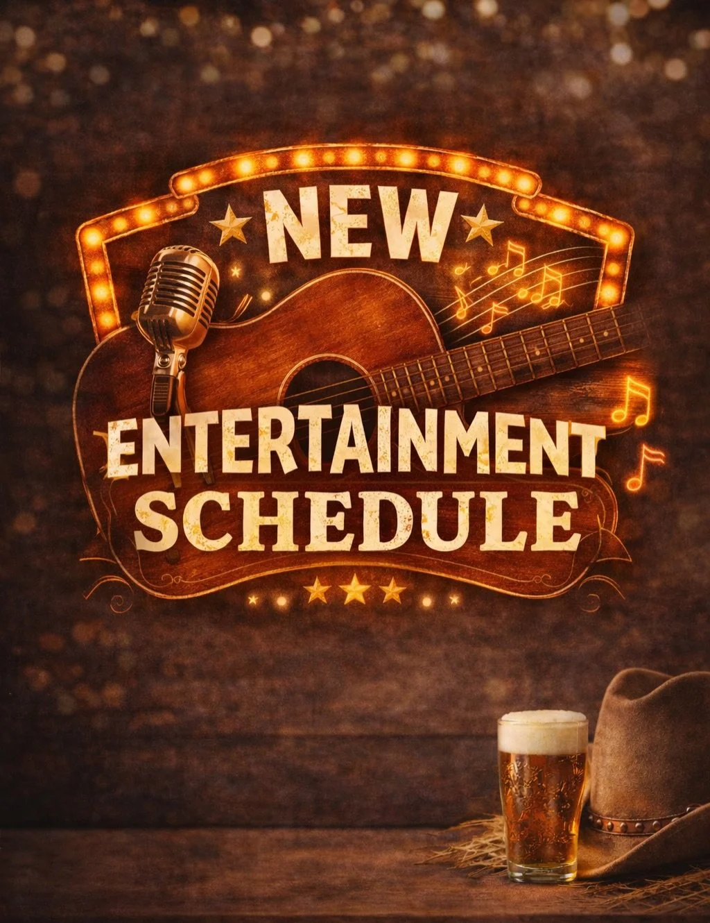 🚨 The Weekend Lineup is HERE! 🚨

​The wait is over! Here is what we have lined up for you at Bourbon Highway Thursday through Saturday. Come hungry, because our NEW dinner menu runs from 5:00 PM to 10:00 PM every night we&rsquo;re open, and yes, we