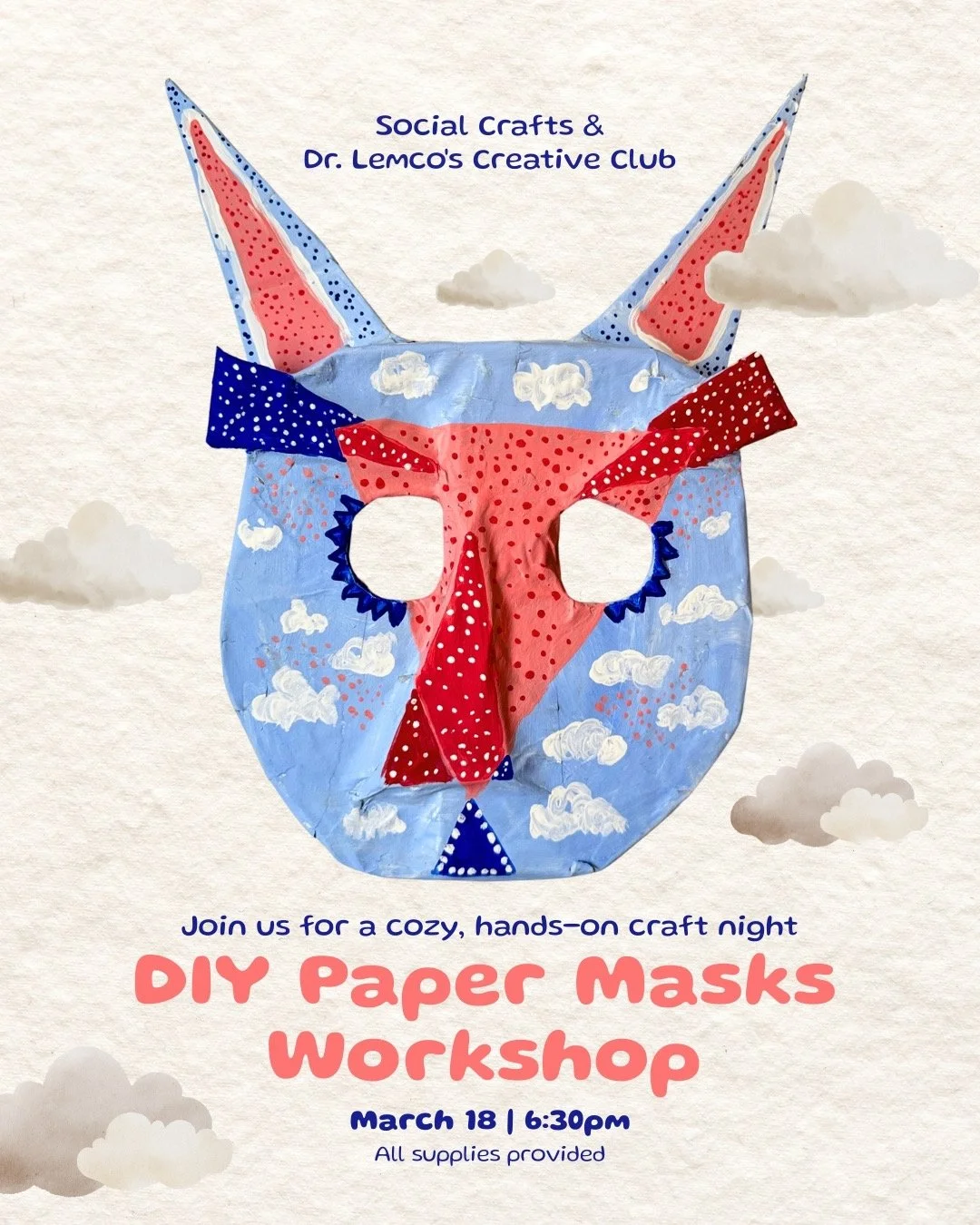Make Your Own Paper Mask || A DIY Creative Workshop