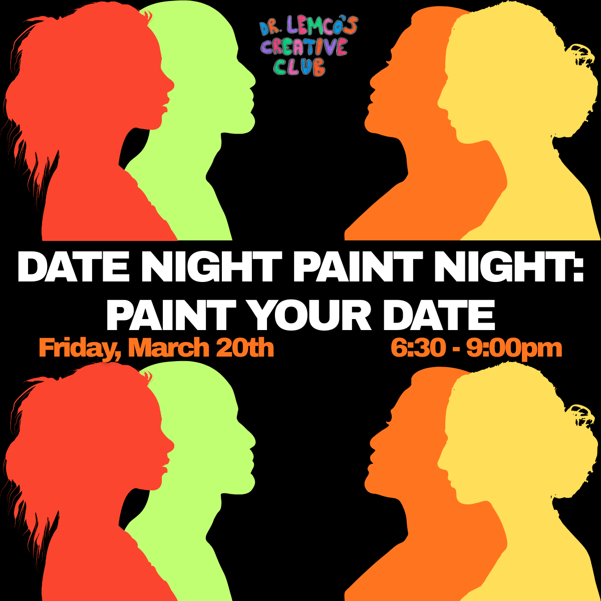 Paint Your Date | Date Night, Paint Night