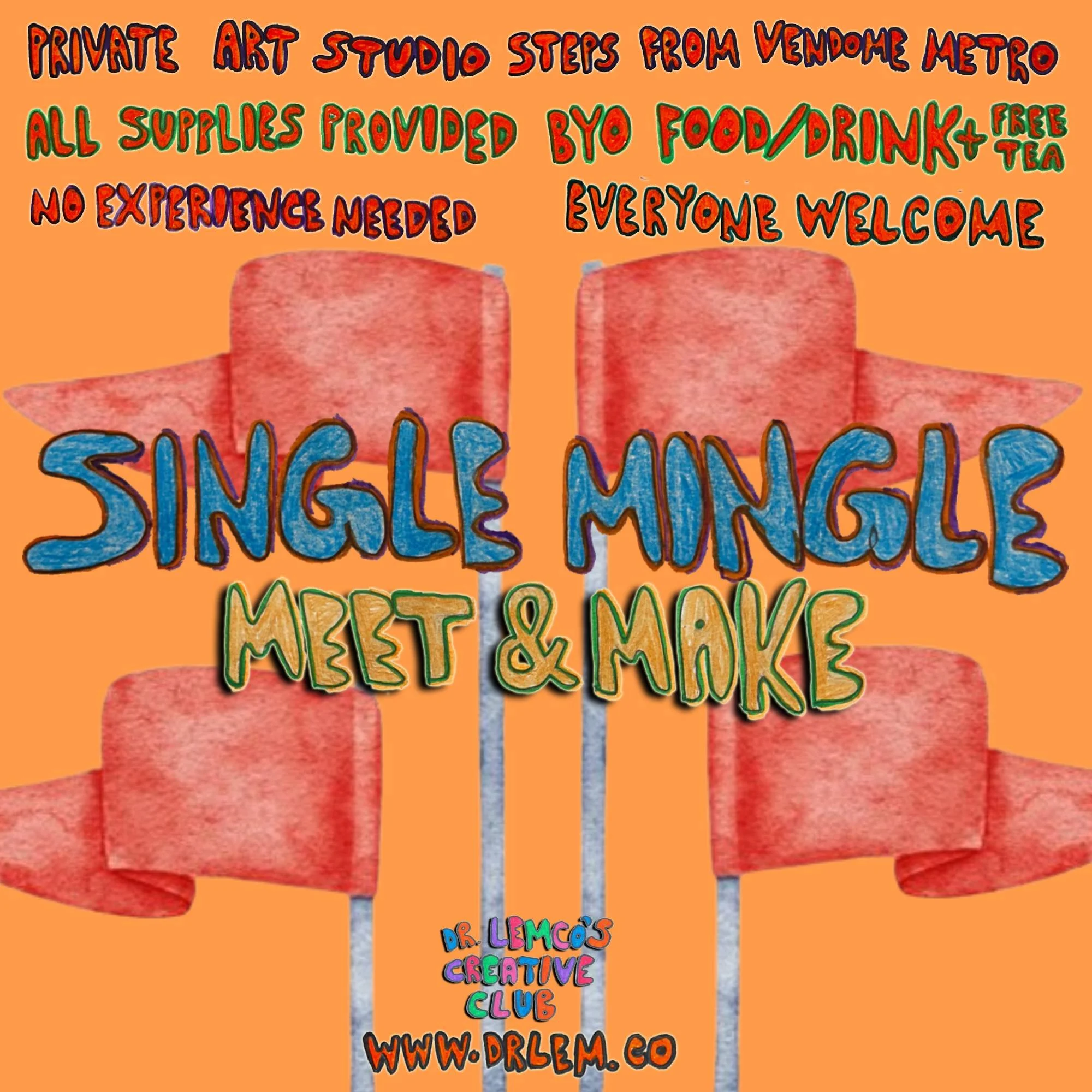 Paint A Red Flag | Single Mingle Meet &amp; Make
