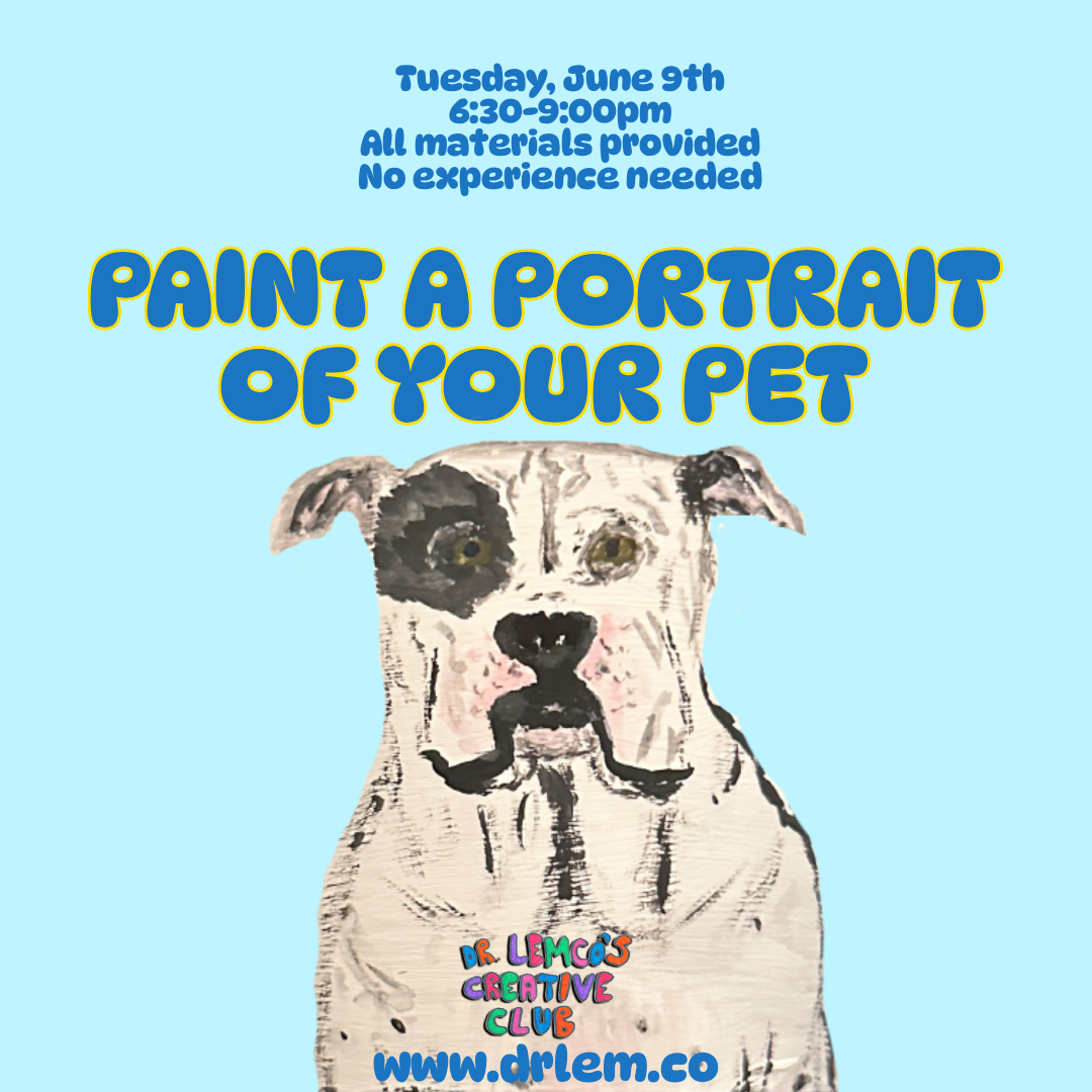 Paint A Portrait Of Your Pet