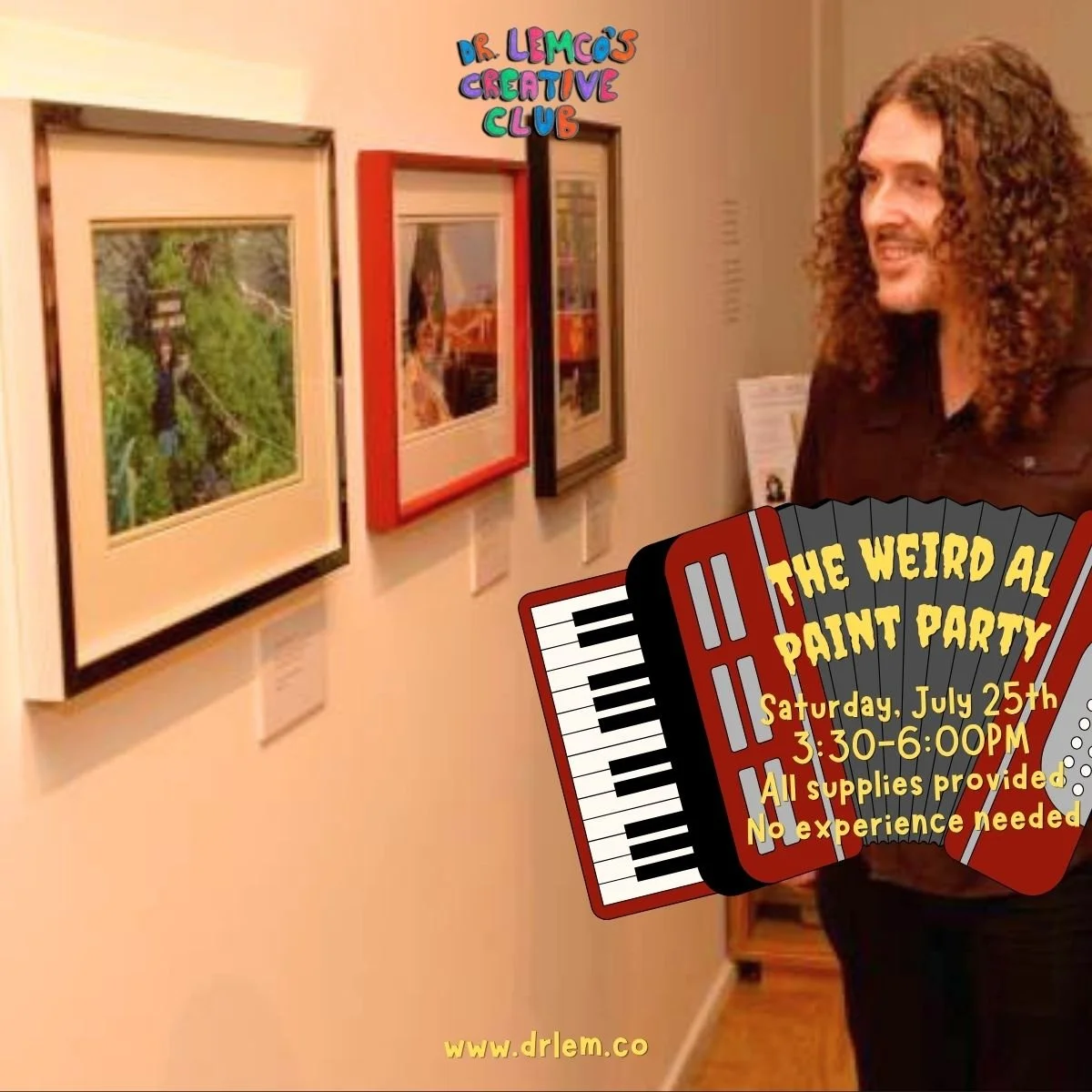 The Weird Al Paint Party (Before Free Outdoor Concert)