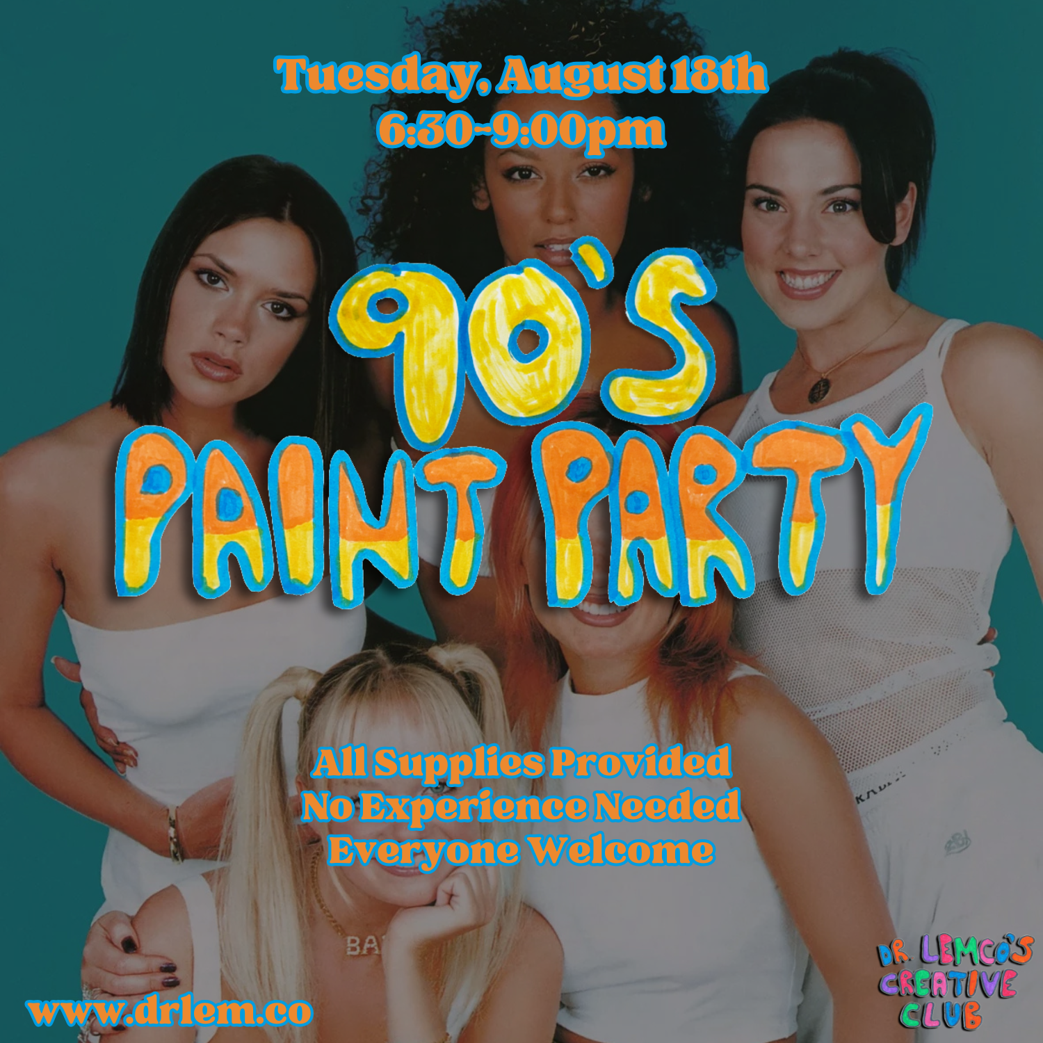 90's Paint Party