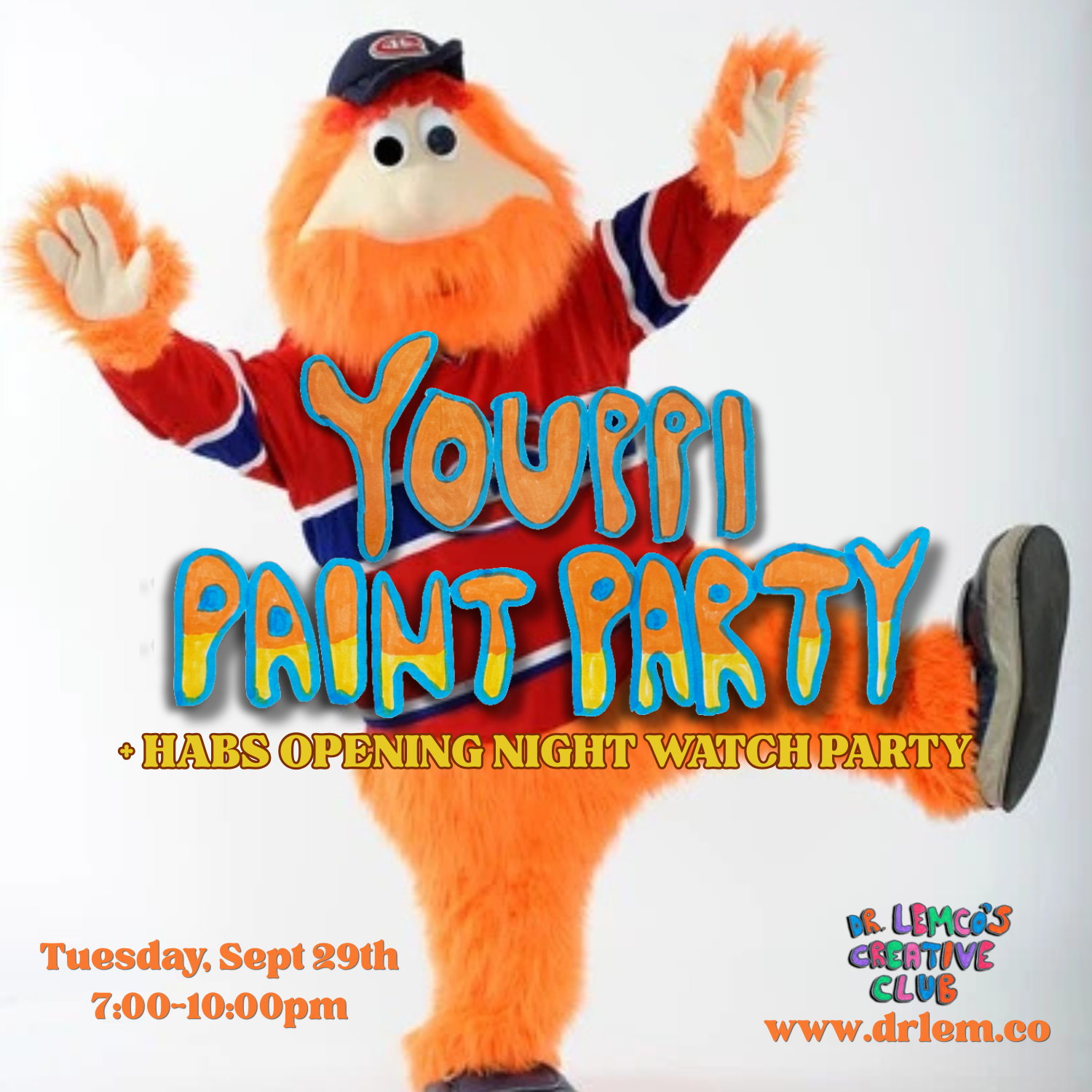 Youppi Paint Party