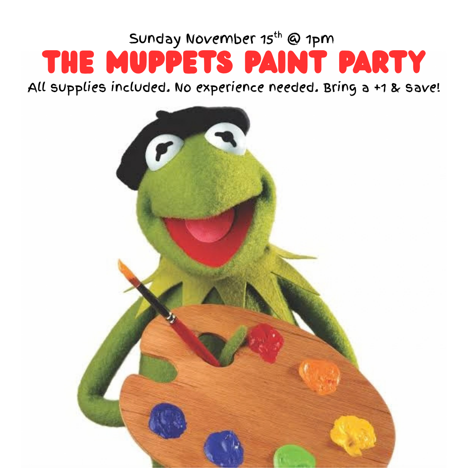 The Muppets Paint Party