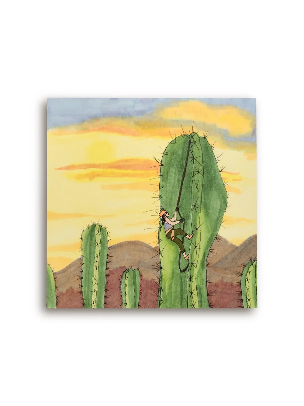 Cactus Practice - Original Illustration by Summer Thyme  Summer Thyme
