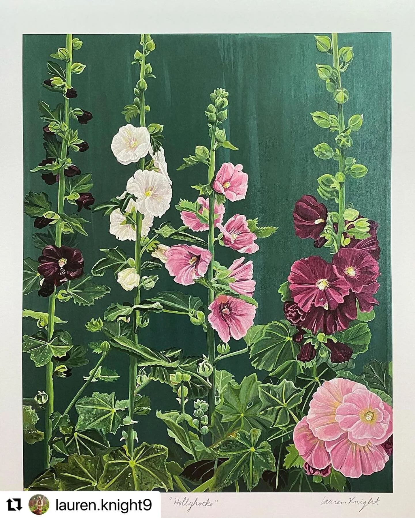 Thank you Lauren for sharing your art last night for your opening. Thank you to @eyeweise and Jeremy Ylvisaker for the wonderful video and music art as well. A perfect artistic accompaniment to the great vibes of the evening. Lauren&rsquo;s work will