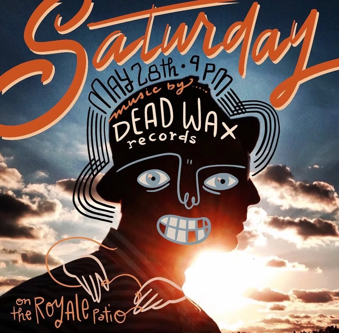 Jeremy Miller of @deadwaxrecords will bring the proper wax on Saturday night for our soundtrack