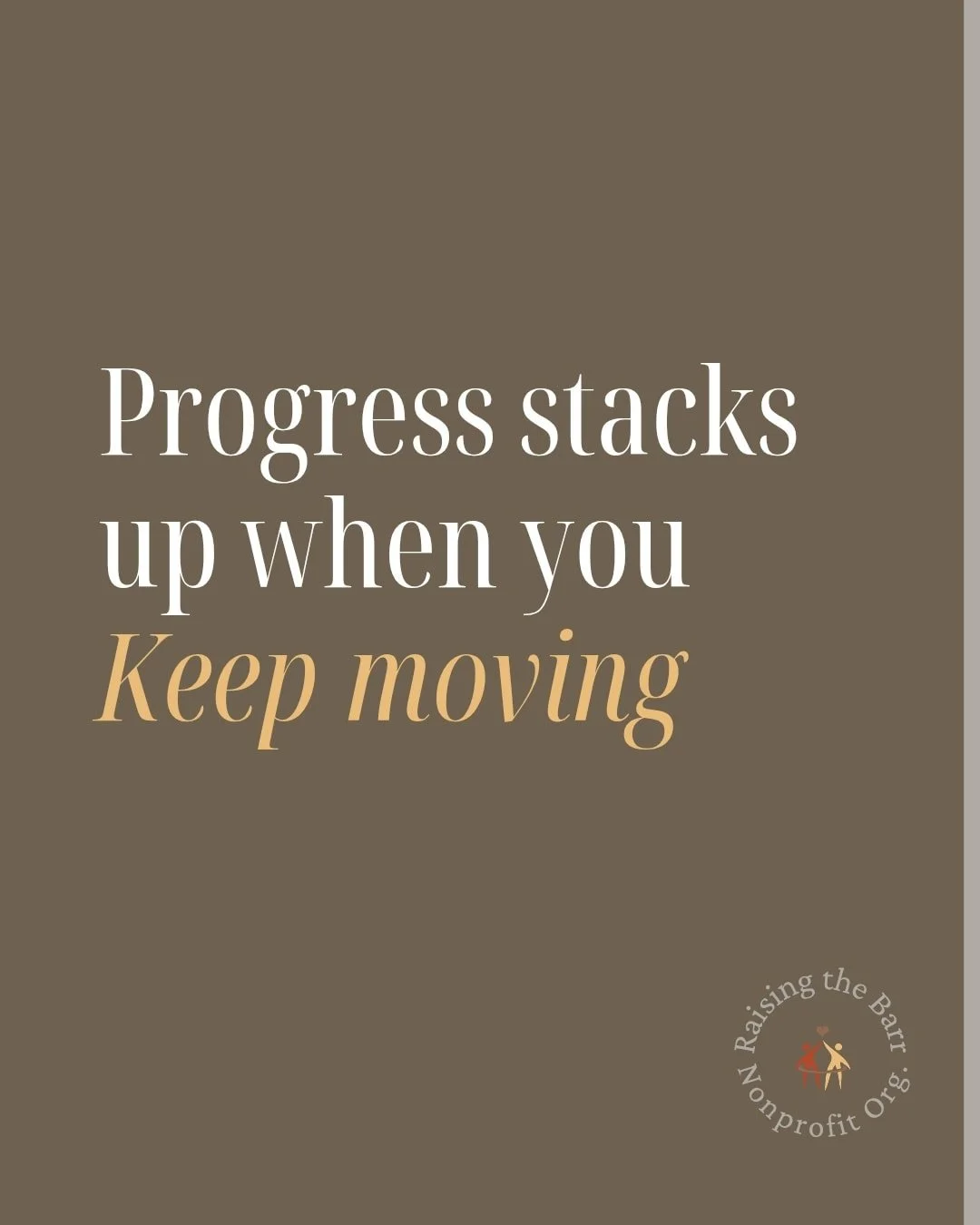 Done is better than perfect.

Perfectionism is the enemy of progress. Launch it, test it, improve it. Progress stacks up when you keep moving.

 #supportsmallbusiness #entrepreneur #nonprofit #smallbusiness