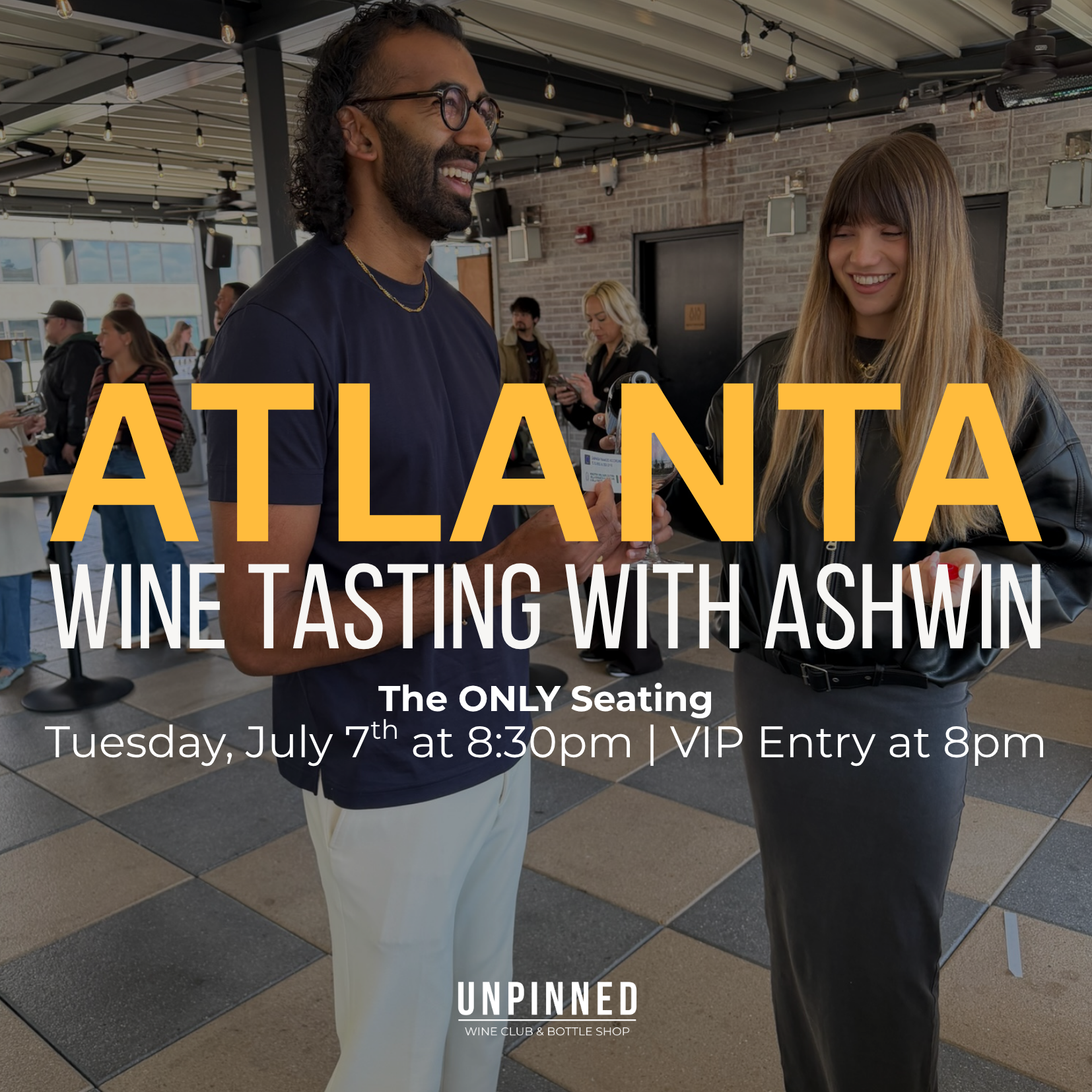 Atlanta - Ashwin's Wine Tasting Tour Ticket (Tuesday July 7th at 8:30pm) at Skewed Orbit Studio 659 Auburn Ave NE 253, Atlanta, GA 30312