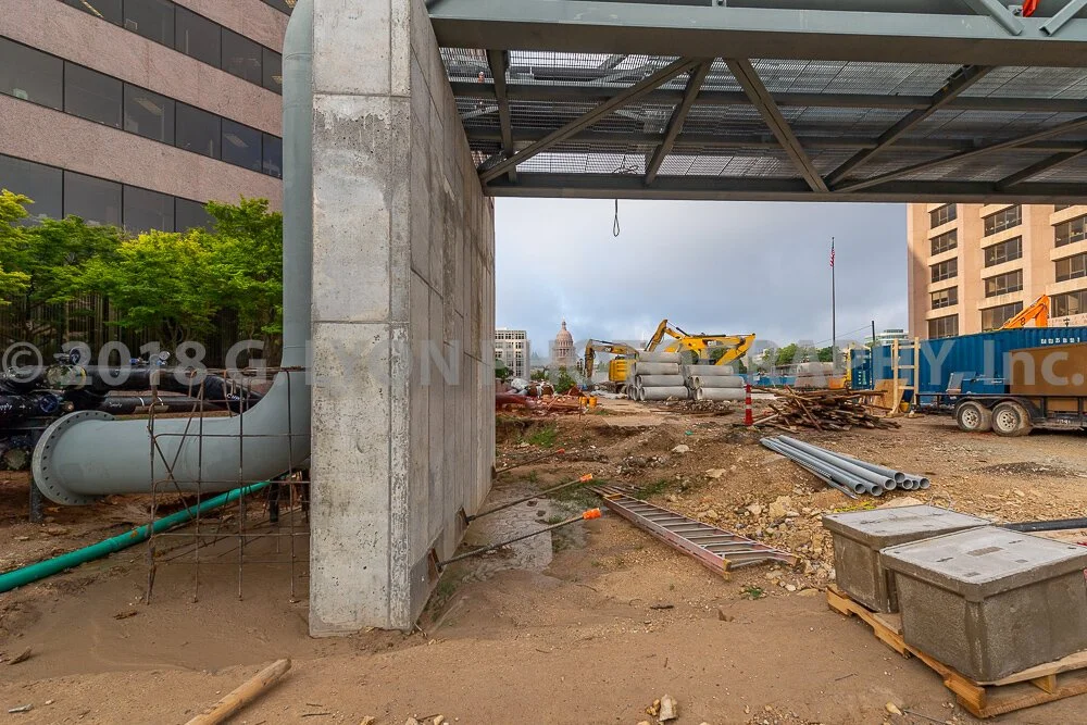 Construction at the Texas Capitol Complex