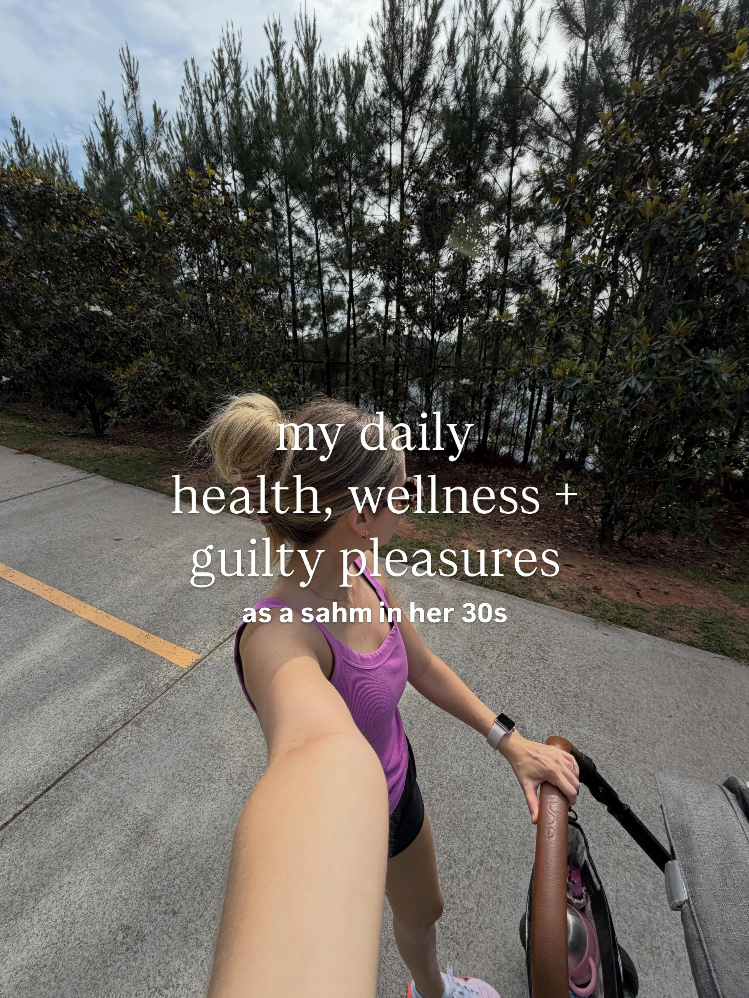 My daily health, wellness + guilty pleasures as a sahm in her 30s ☕️🌷✨🥤🤭

Health and wellness has been an important part of my adult life. I went through my running phase in my early- mid 20s, joining beachbody as a coach for a little bit when it 