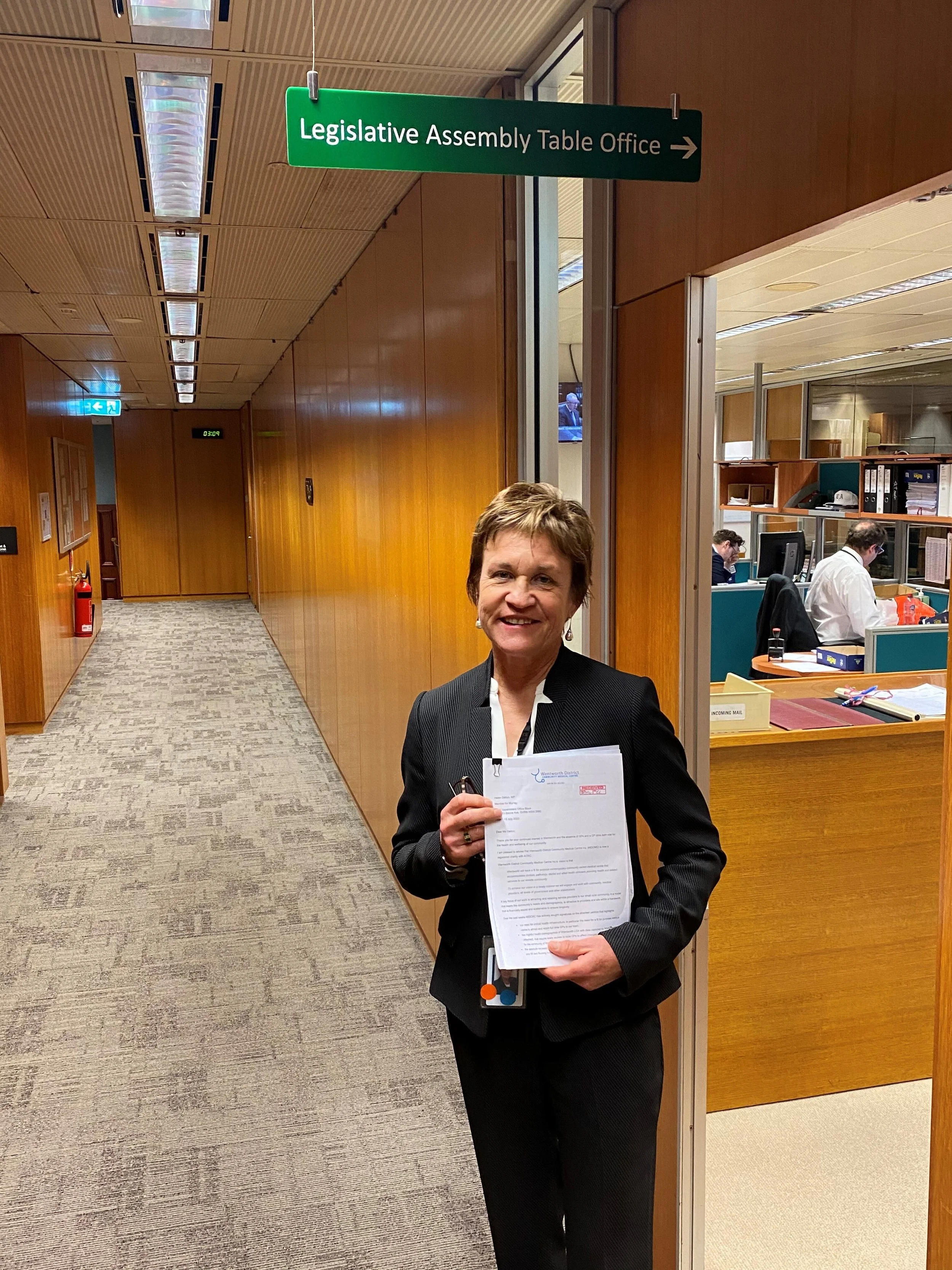 Dalton tables 1000strong petition demanding NSW Government address