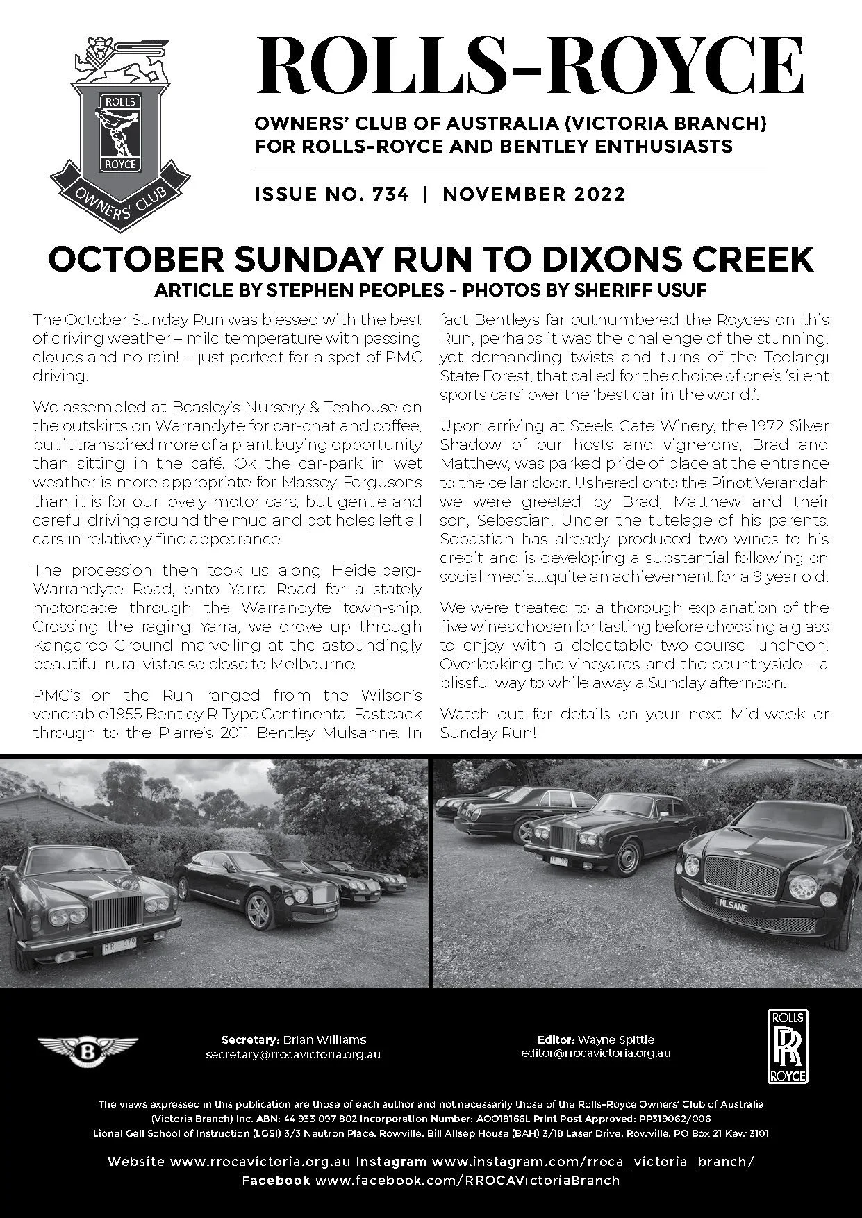 Issue 734 - November 2022