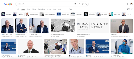 Social Star - Dr.Dan Bates google search image
