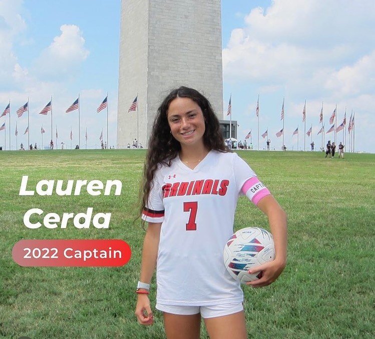 COLLEGE SPOTLIGHT:

In today&rsquo;s college spotlight, we take a trip all the way out to Catholic University, located in Washington, D.C., to recognize Lauren Cerda. Lauren plays midfield for the Cardinals soccer team and has just began her junior c