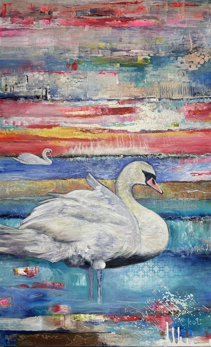 Whispers On Water 30"x48"