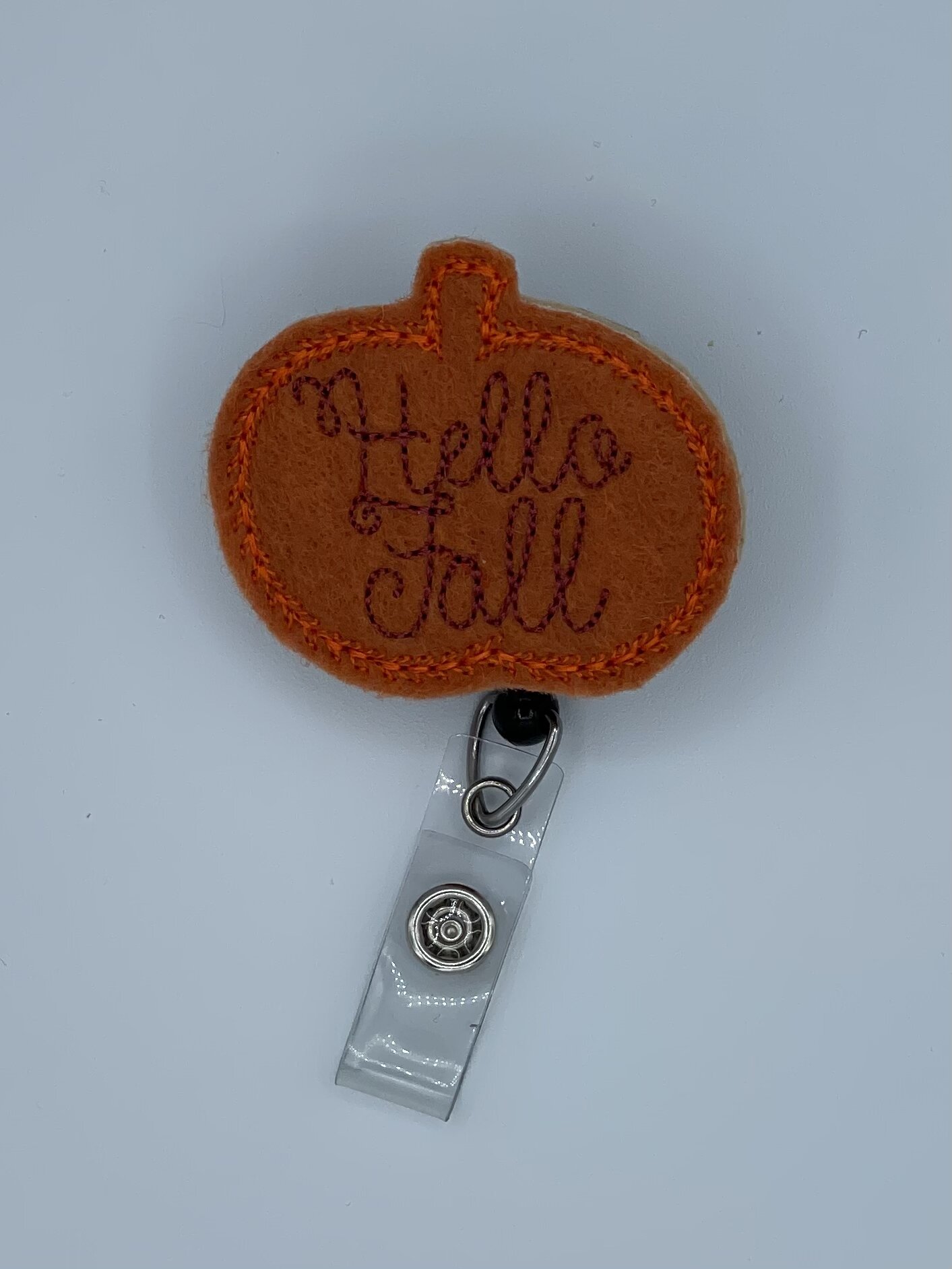 Hello Fall Badge Buddy (Topper Only) — Scruffy Makers