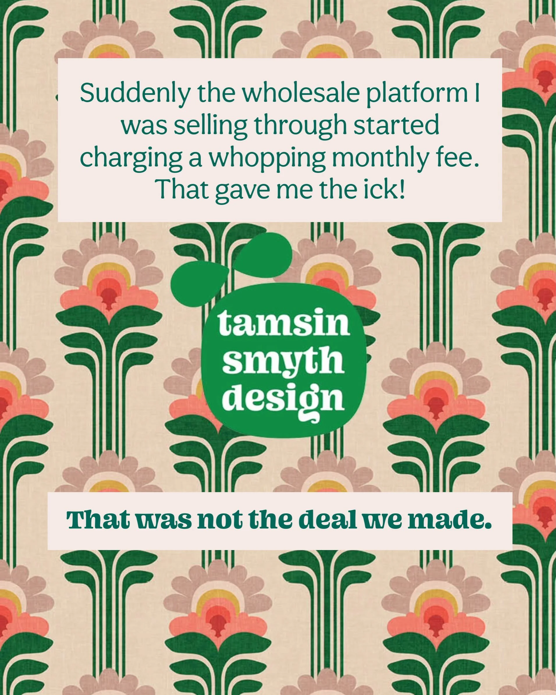 Sigh 😮&zwj;💨 this new enforced subscription model is so tiresome. I had barely opened my wholesale store when they, well you get the picture. So now I am freeballing my linens and greeting cards on my own shop. If you would like to peruse the catal