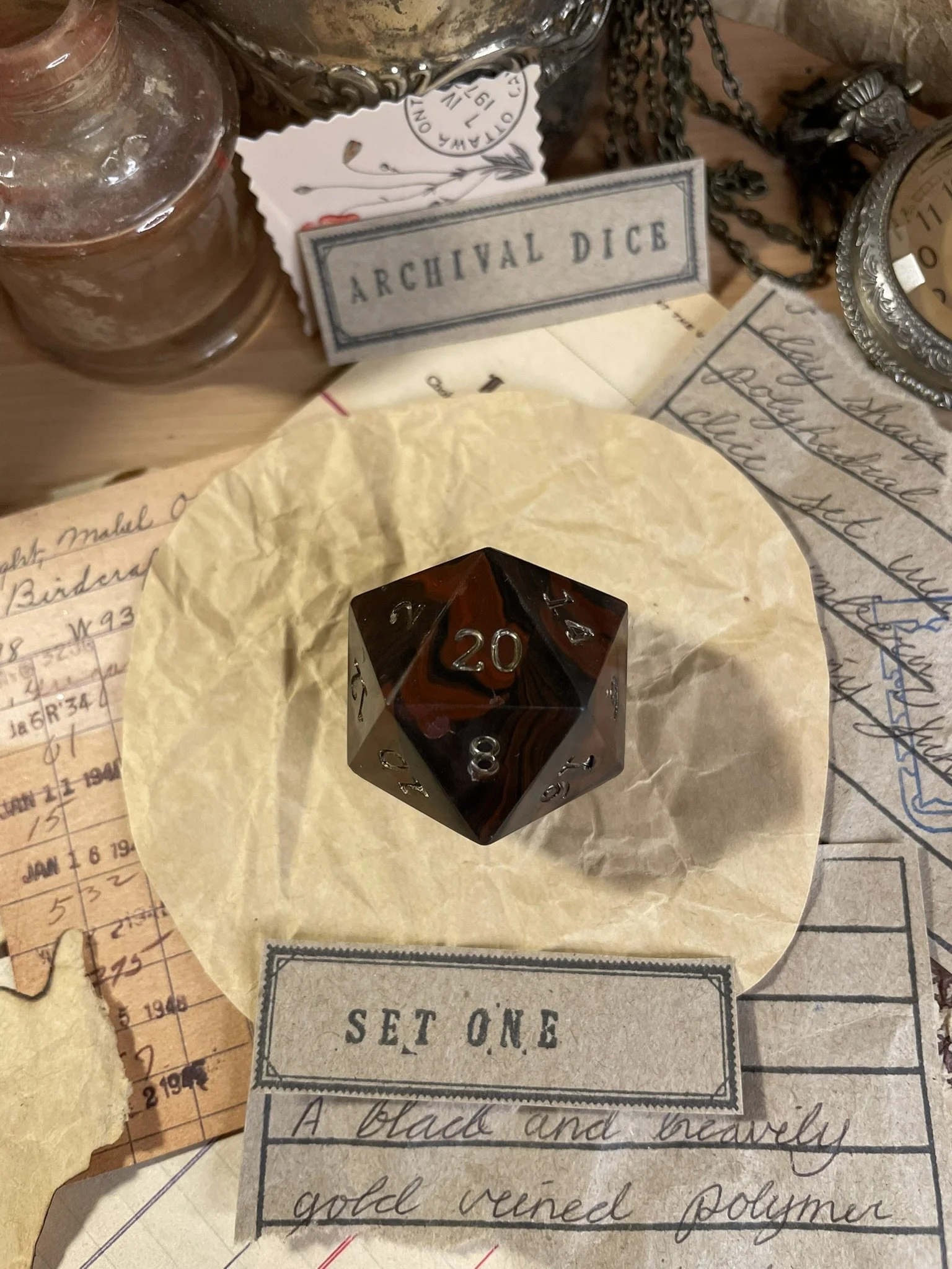 The Wax Seal | Oversized D20