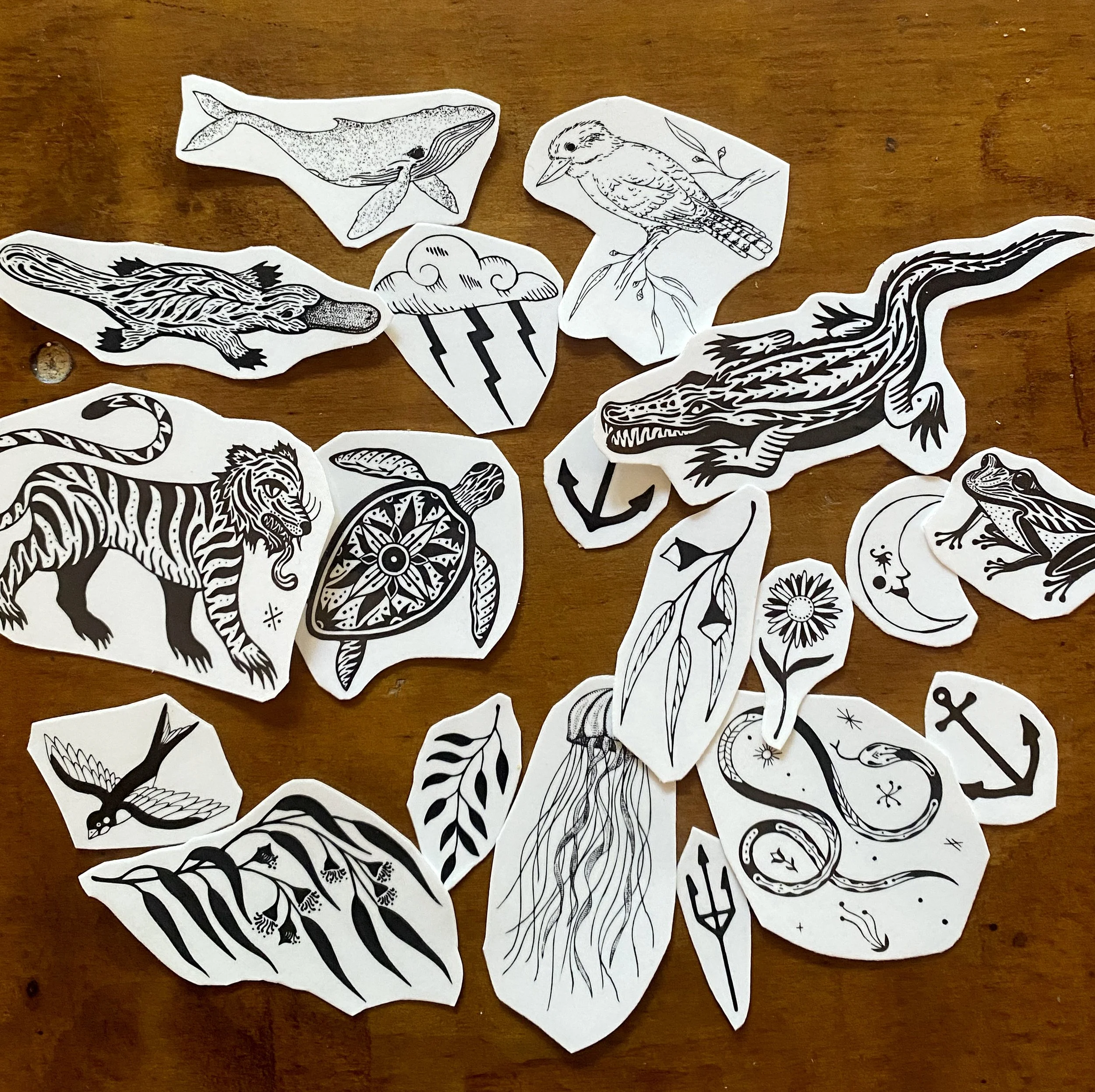 Custom Temporary Tattoos