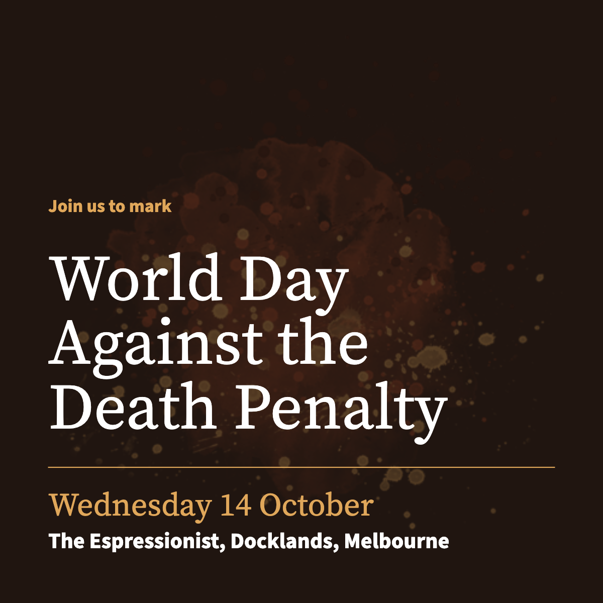 World Day Against the Death Penalty