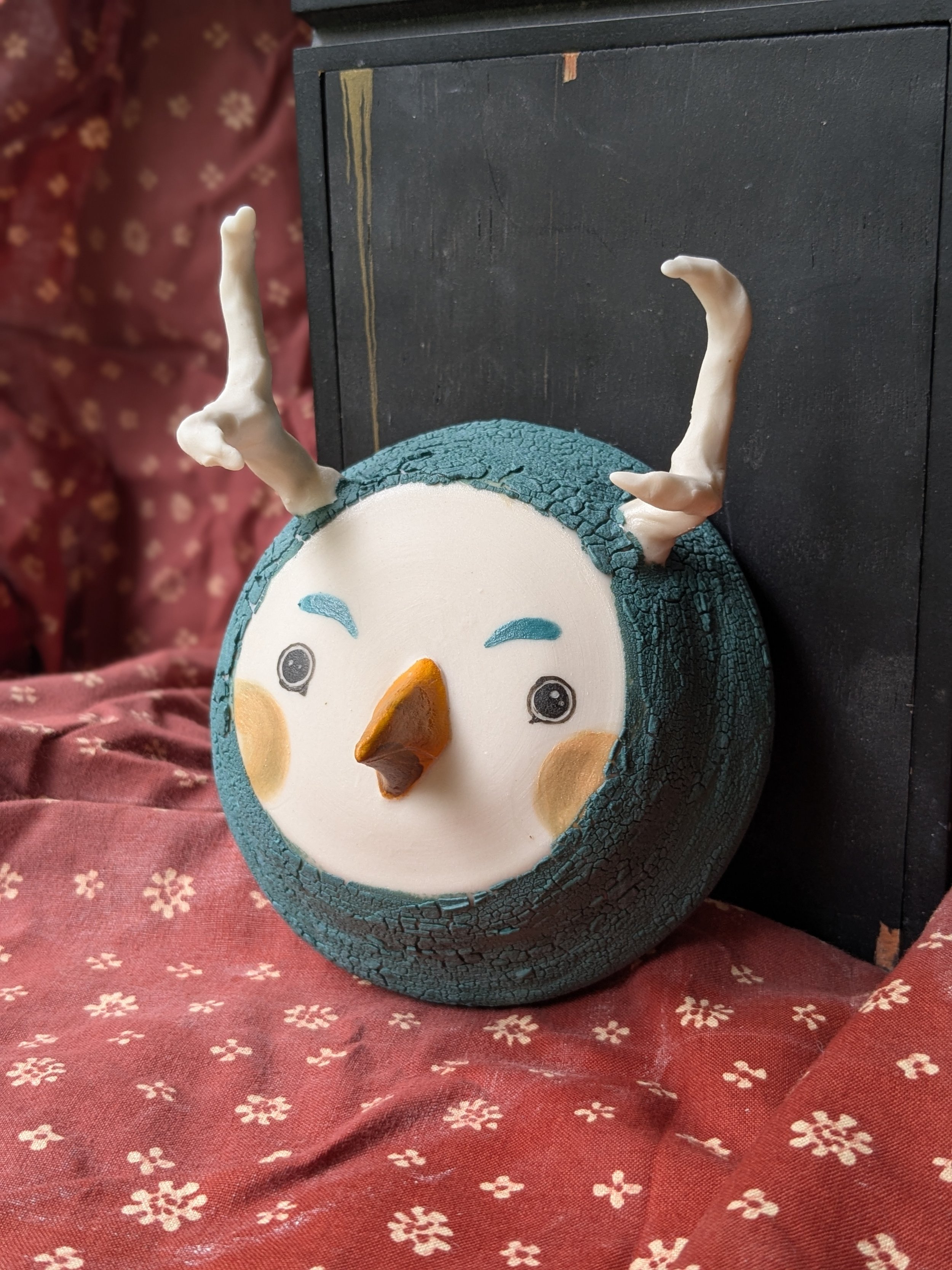 hanging owl spirit face