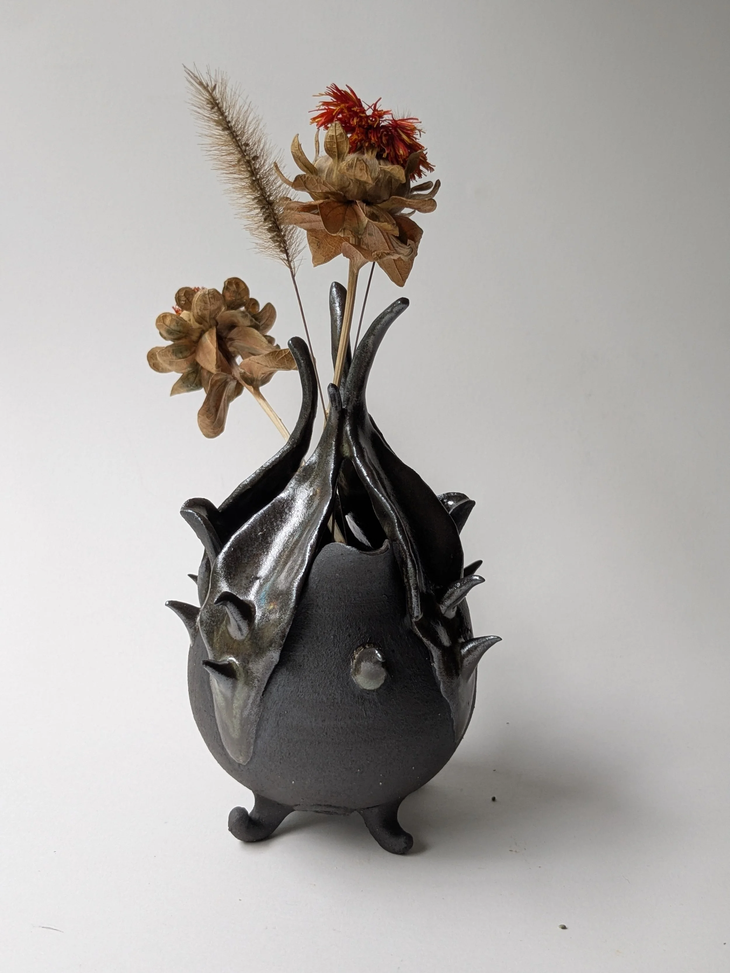 thorny bud vase