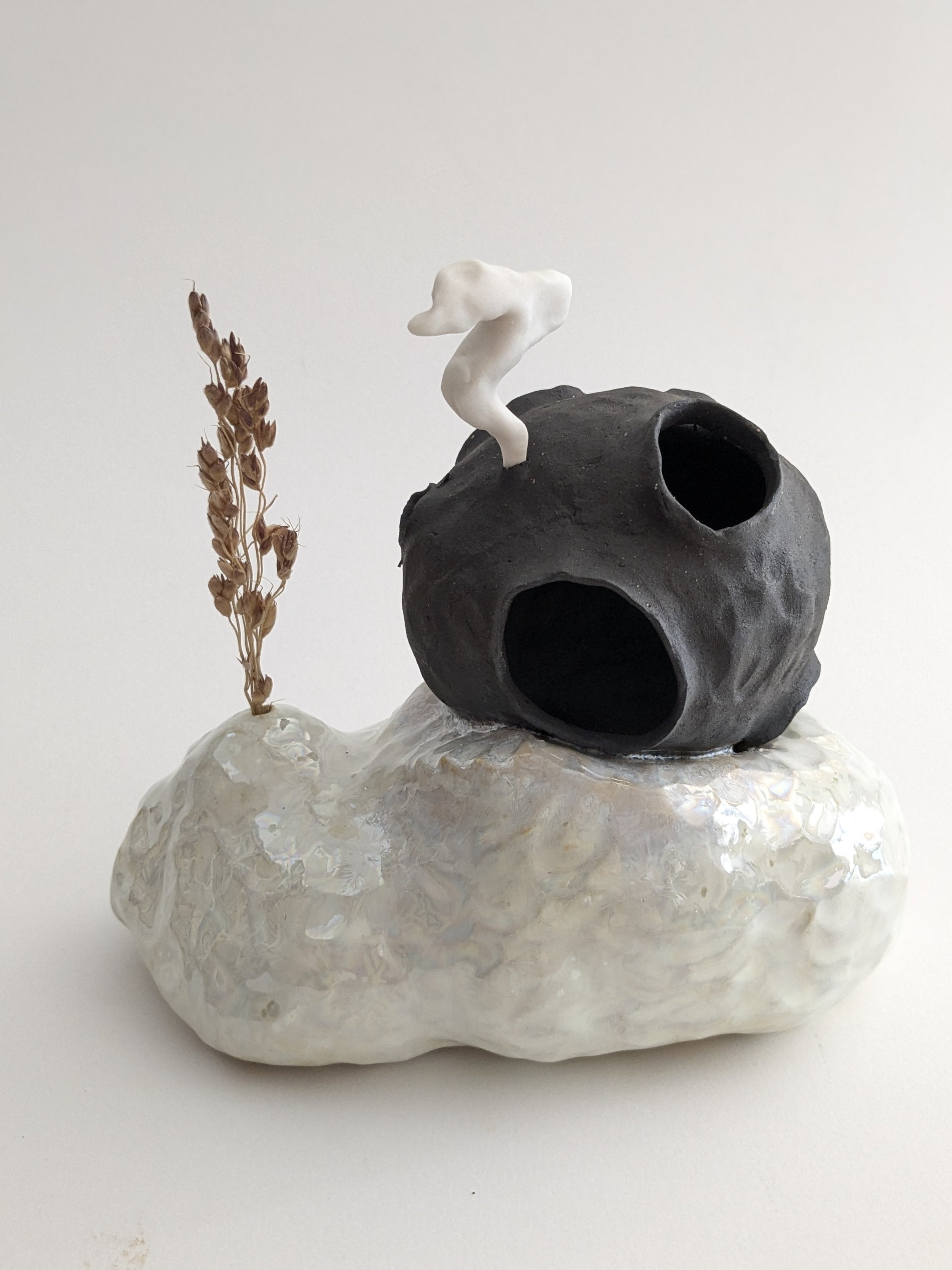 asteroid bud vase