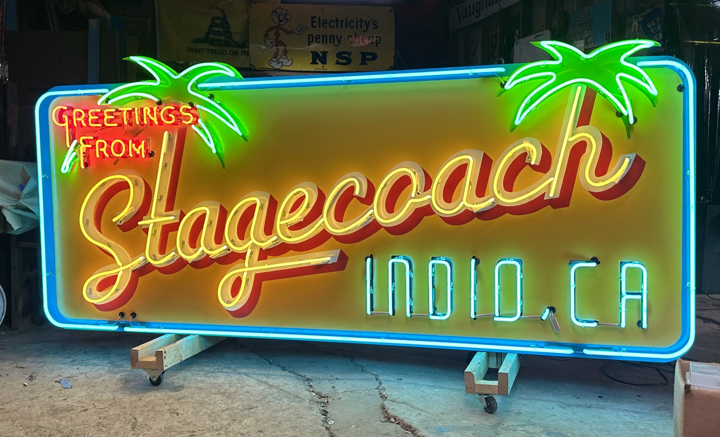 Design + Fabrication by Blackout Sign Co. Neon Glasswork by Tayler Drattlo