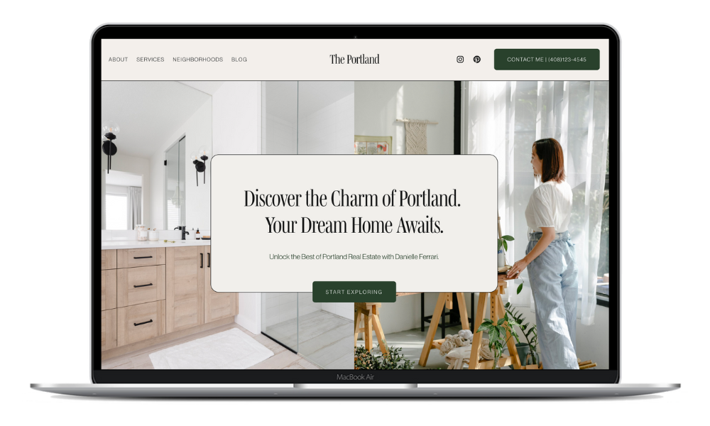 Web Design In Portland The Portland / $249 — OAK HOUSE CREATIVE