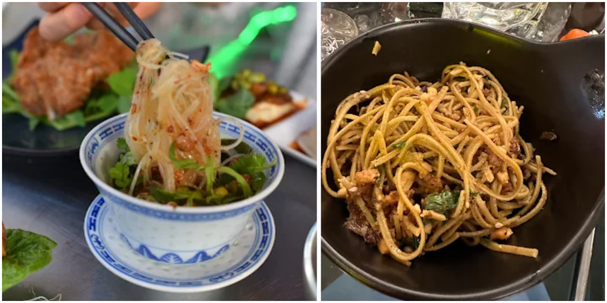 Chilled Noodles with Peanut Butter Soy Dressing