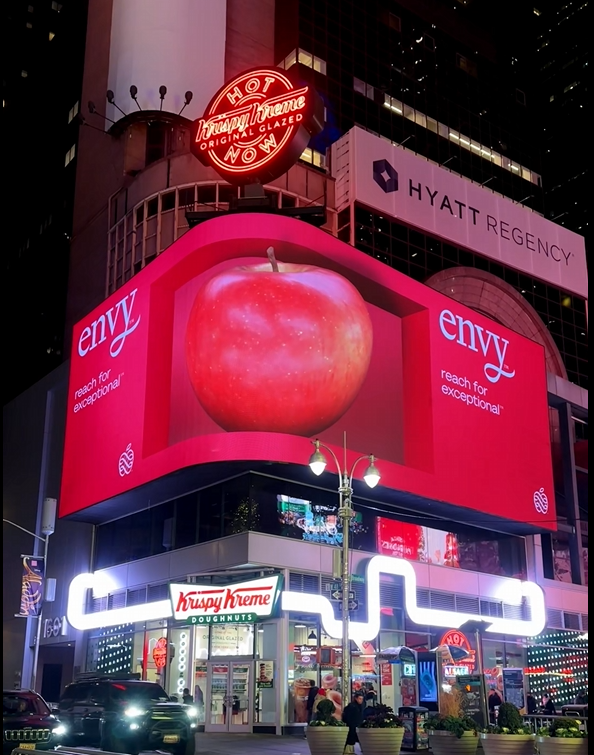 ENVY Apples -  Digital Billboard Campaign