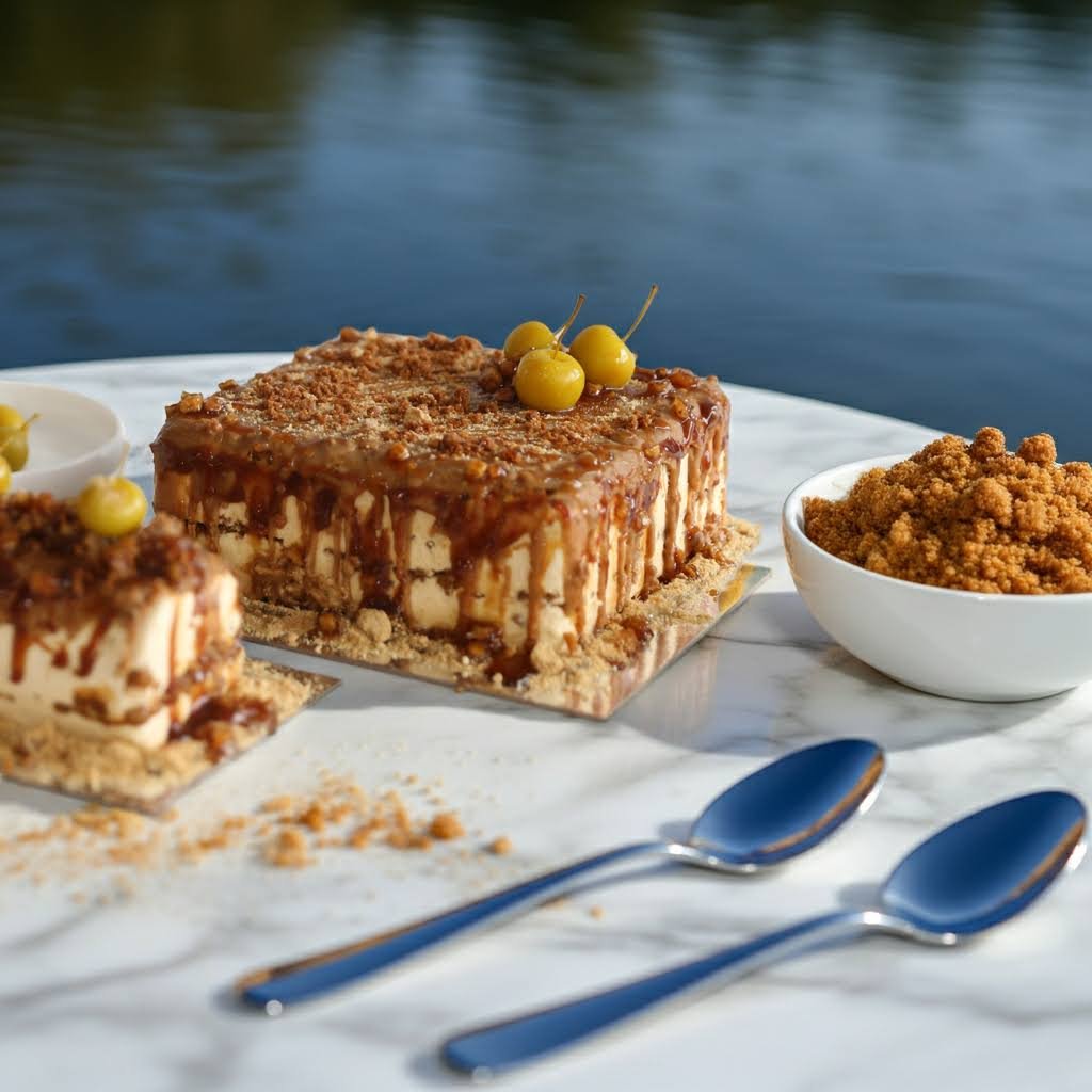 Dulce de Leche Apple Crumble