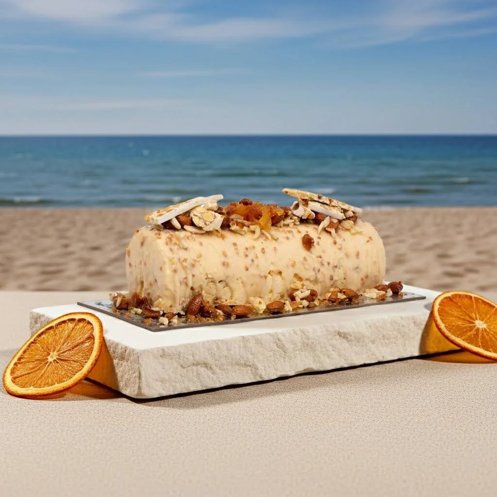 Almond Bitter Orange Nougat Crunch