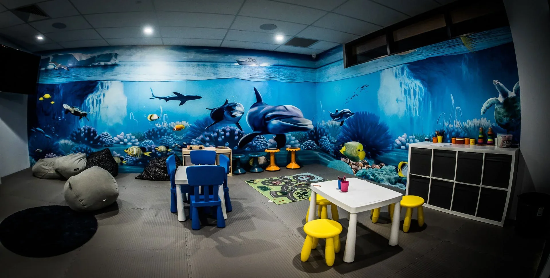 The crèche at O2 Performance