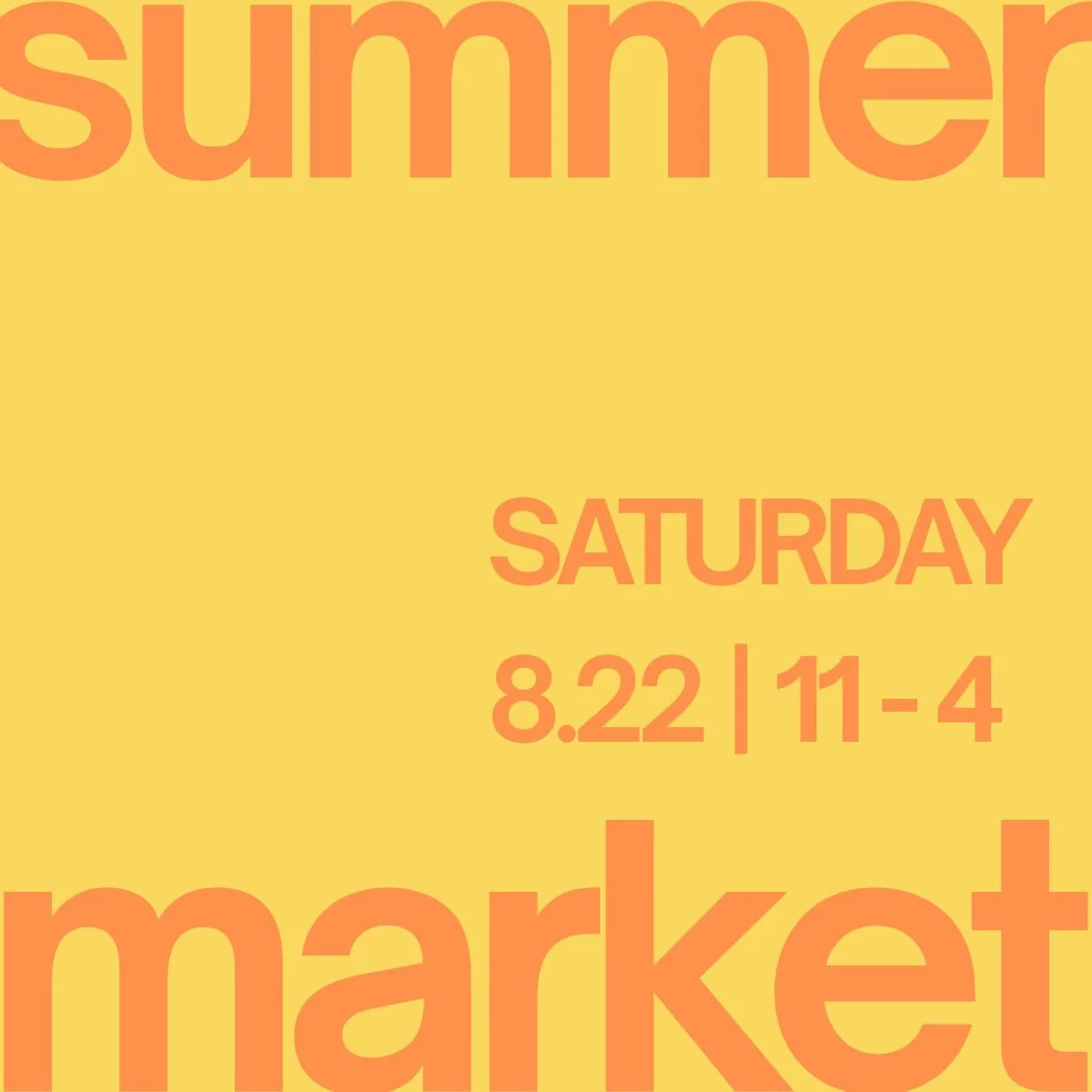 SUMMER ART MARKET