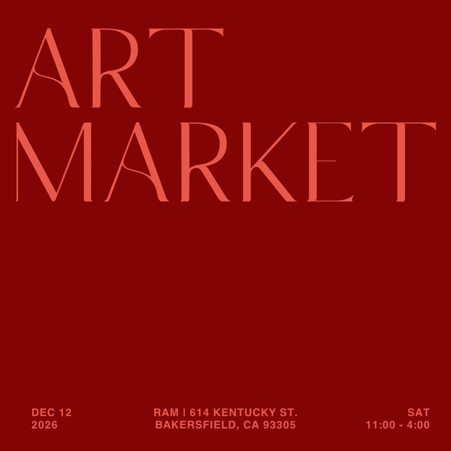Holiday Art Market 