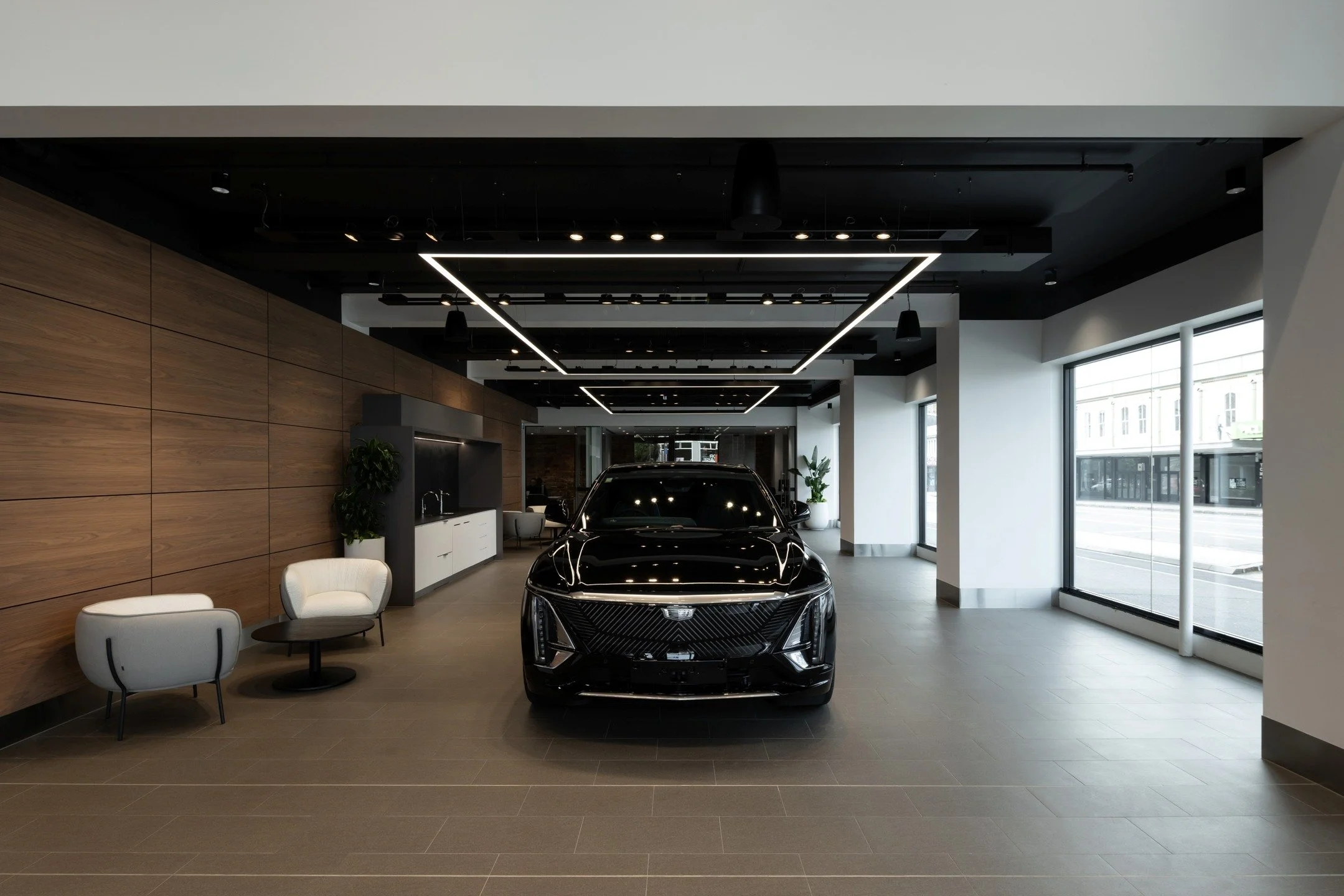 Spotted the new Cadillac site on K&rsquo;Rd?

BLACK recently completed the fitout and refurbishment of General Motors&rsquo; flagship Cadillac Showroom and Service Centre in Auckland. This project marks an exciting debut for the brand in the Aotearoa