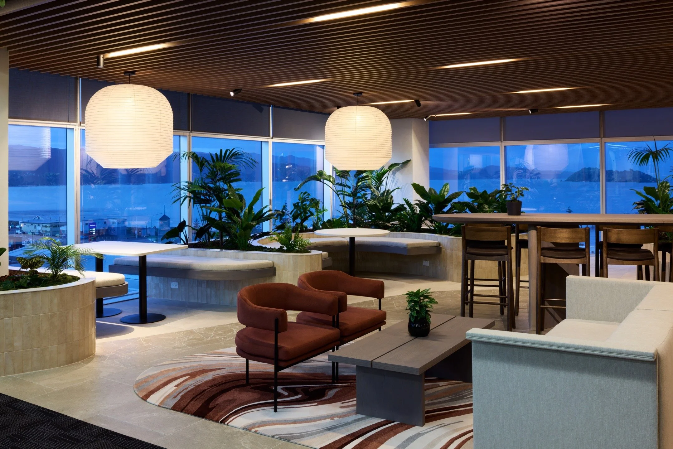 Excited to share the completion of SecuritEase’s office and lobby upgrade in Petone, Wellington.
In just 9 weeks we transformed 600m² into a workplace that feels both welcoming and refined - with breakout spaces, focus rooms, and formal m