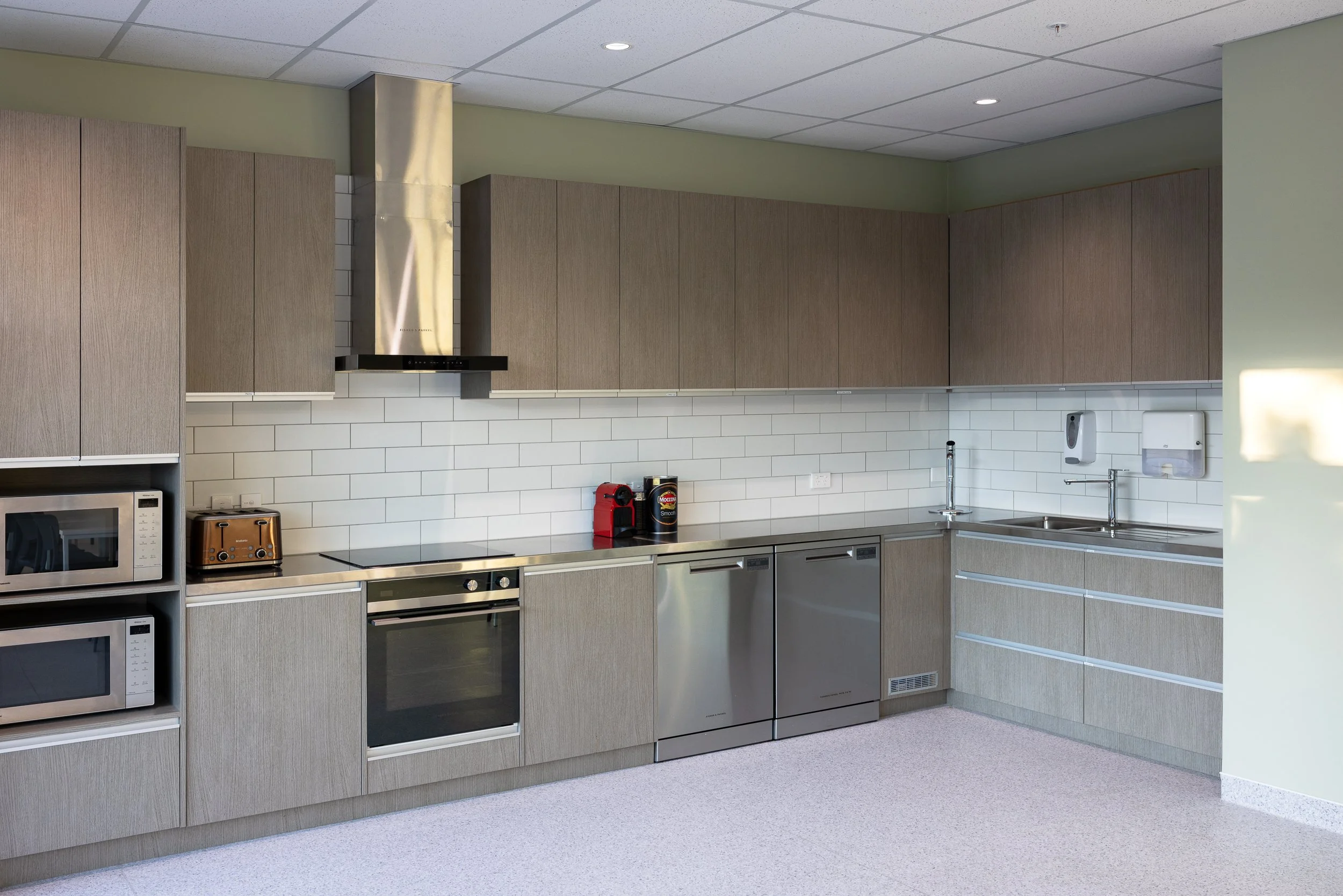 Kitchen area at ALS
